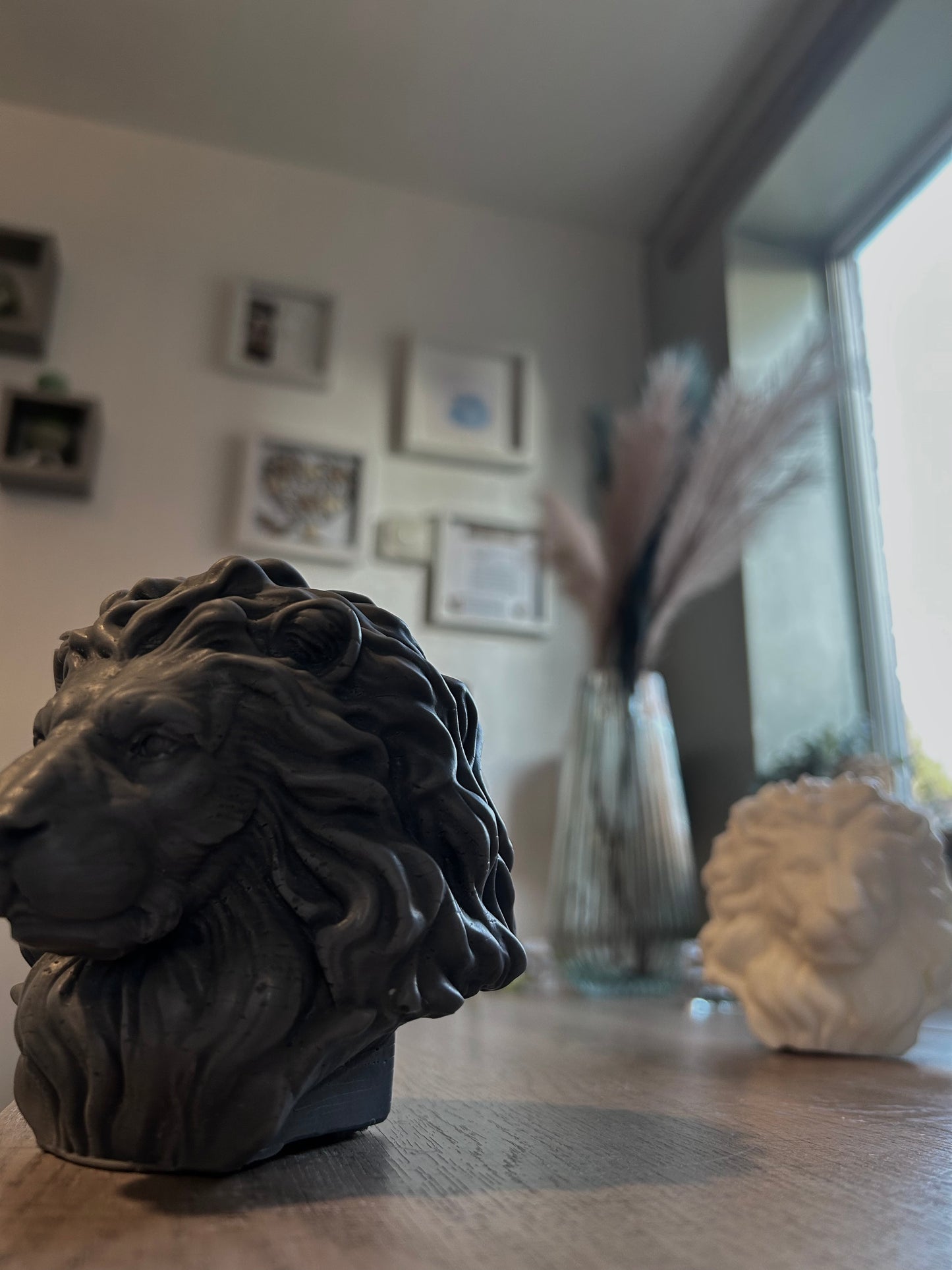 Lion Head Candle